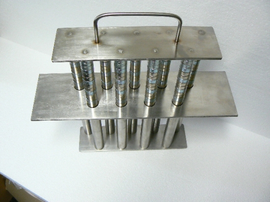 Magnetický separator dvouřadý
