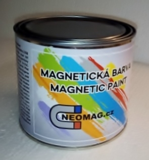 Magnetická barva 1 litr + speciální magnet zdarma