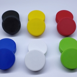 Magnety pro nástěnku a magnetickou barvu - sada 12 kusů