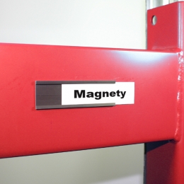 Magnetický C profil 20 x 100 mm - 10 ks